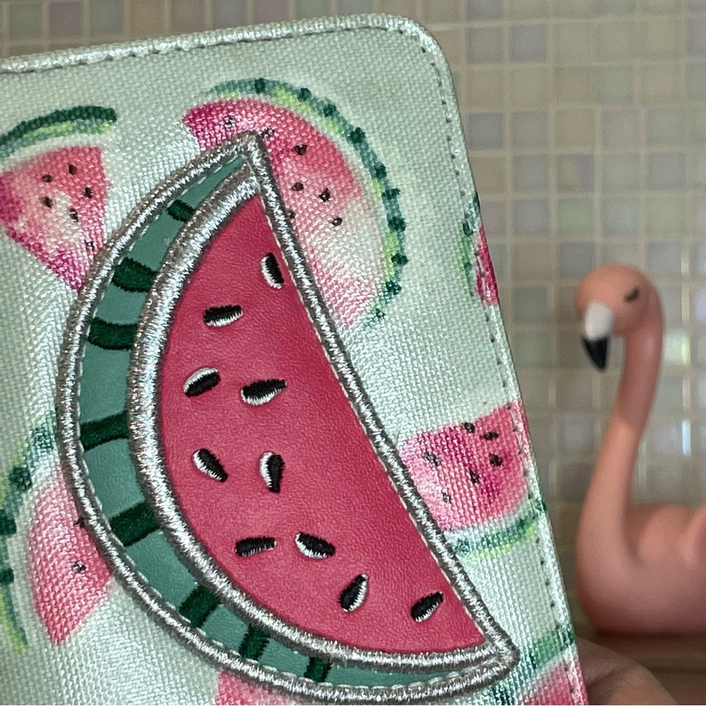 Cath Kidston "Watermelon" Small Bifold Wallet Snap Closure - Picture 5 of 5